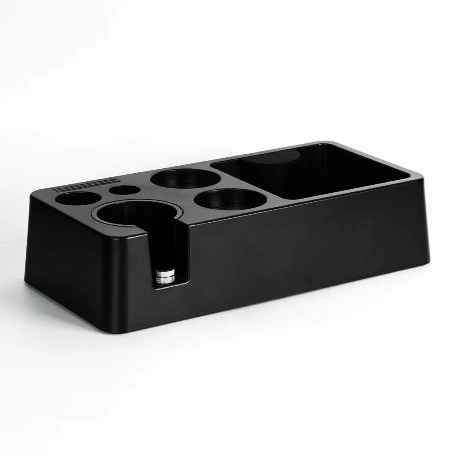 Sturdy Coffee Tamper Stand Anti-Slip Base Espresso Tamping Station Wide