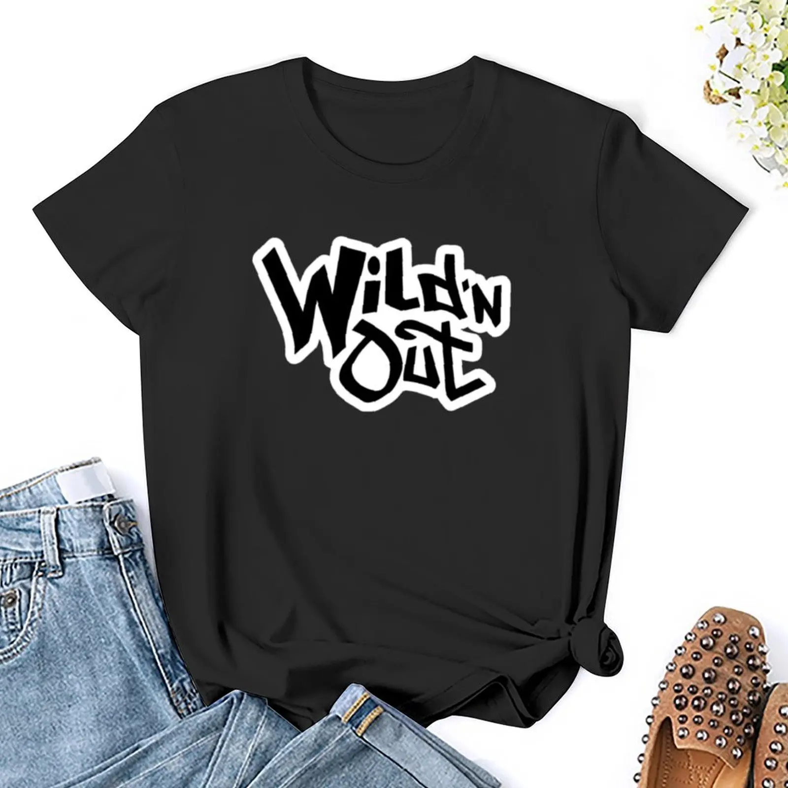 Wild N Out Fan T-Shirt oversized shirts graphic tees Female clothing anime clothes western t shirts for Women