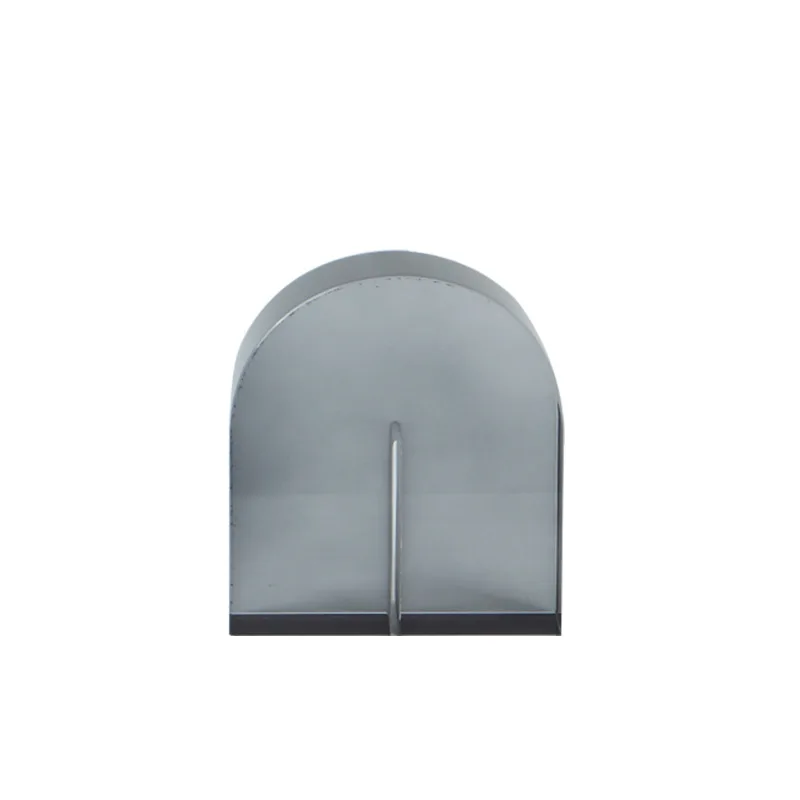 

Modern light luxury colored crystal ornaments, creative arched bookcase, living room coffee table decoration paper town