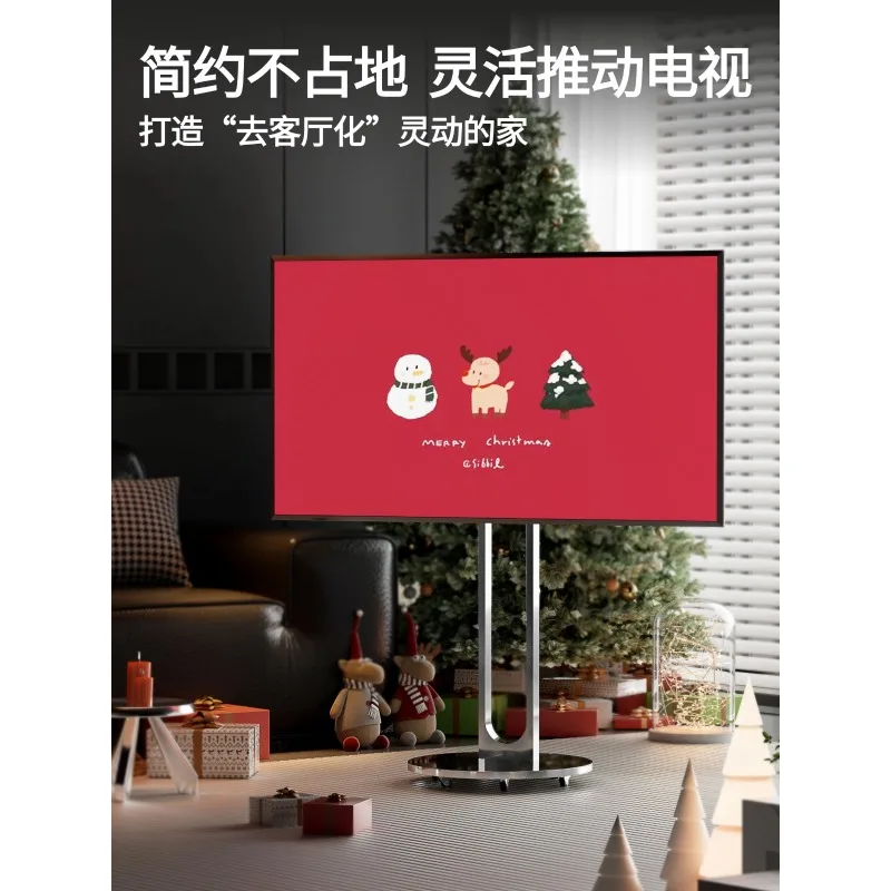 55 65 75 inch TV Mobile Floor TV Stand
