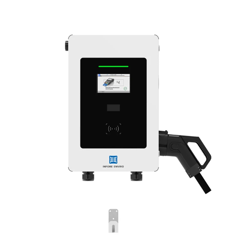 Manufacturer Single Gun 20KW Wall Mounted DC CCS1 CCS2 400v Ev Fast Charger Electric Car Charger Station Charging Pile