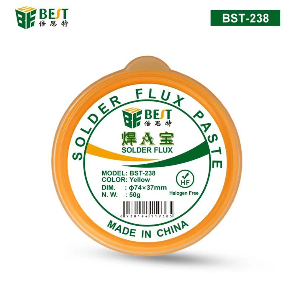 

Паяльная паста, бессвинцовая канифольная паяльная паста, флюс для электроники SMD, электрический желтый паяльный флюс для печатной платы, светодиодный IC CPU