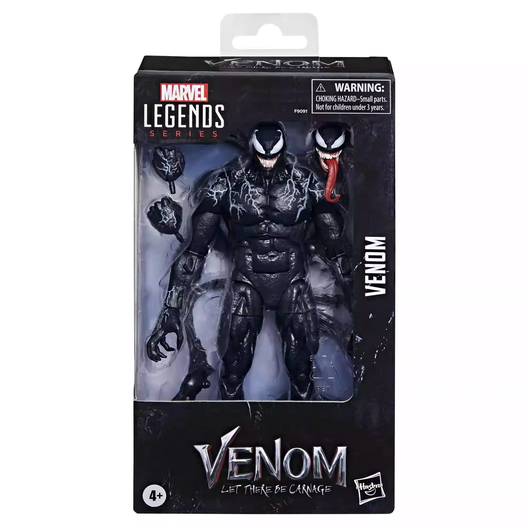 Venom The Last Dance Spider-Man Hasbro version Action Figure CarnageCollectible Joint Movable Change Face Statue Kids Toys Gift