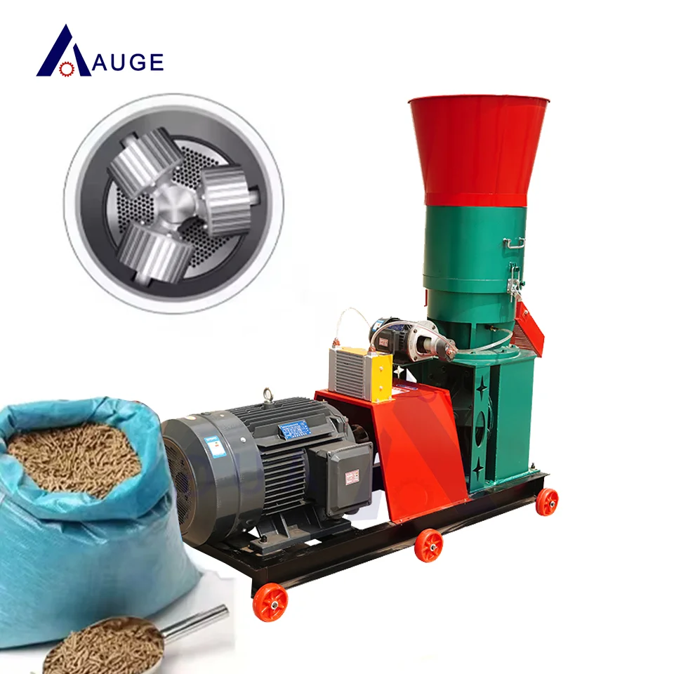 Goat Feed Pellet Making Feed Machine Price Cereal Pellet Processing Machine Pellet Mill Machine 5 Ton Per Hour
