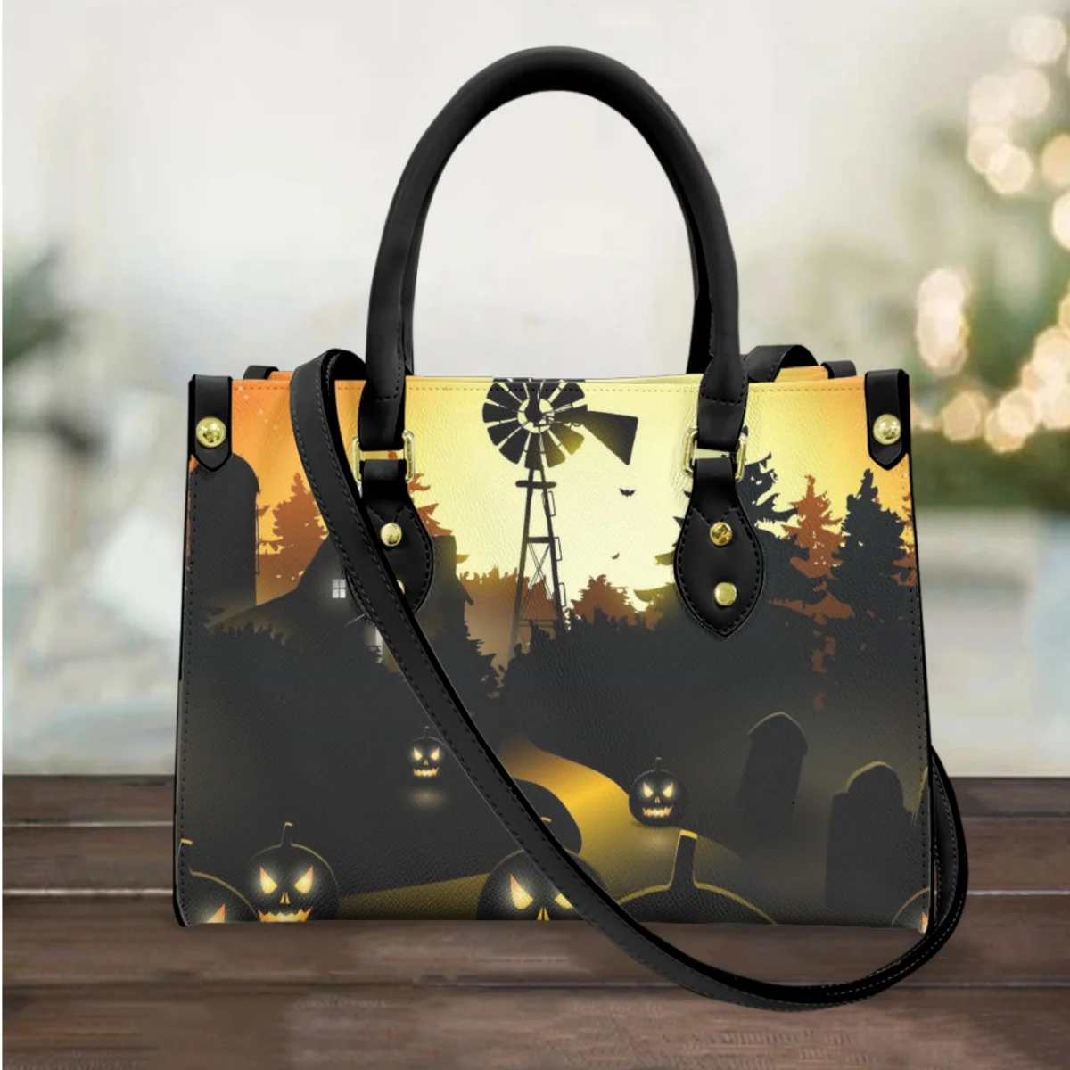 

FORUDESIGNS Halloween Ghost Designs Female Cross Bags Fashion Woman Shopping Bag Travel Shoulder Handbags Bag Accessories