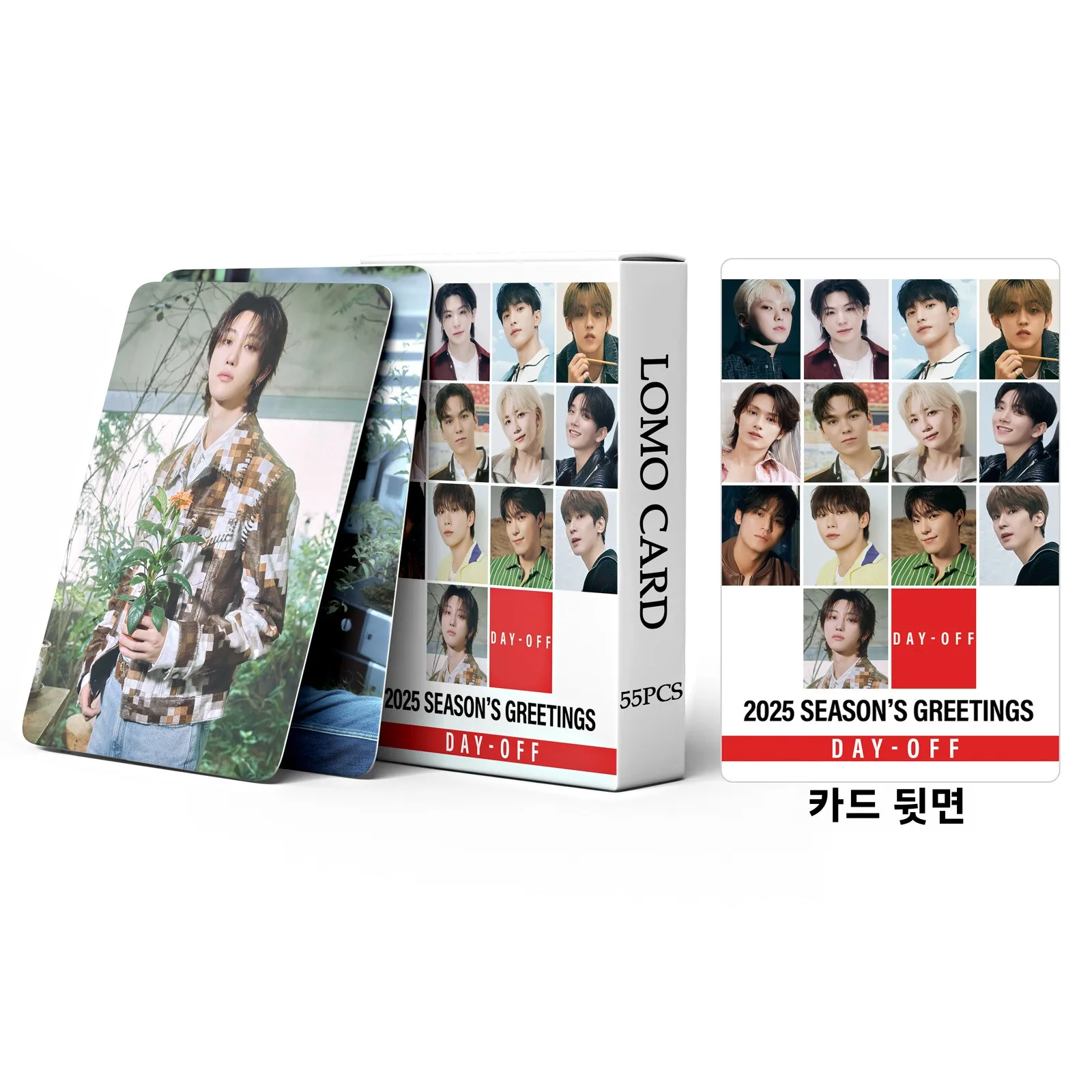 In Stock 55 Seventeen Cards 2025 SEASON'S EETINGS Small Card Xu Minghao Yin Jinghan