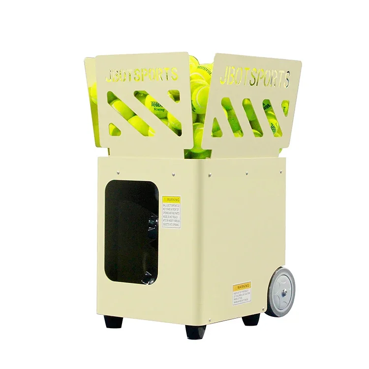 Mini Tennis Ball Machine Compact Stable Customizable Logo Packaging APP Remote Control Operation