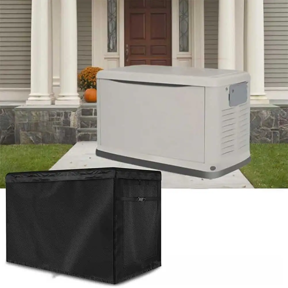 

Generator Cover For 22kW Home Standby Generator Waterproof Home Generators Cover 210D Oxford Waterproof Windproof