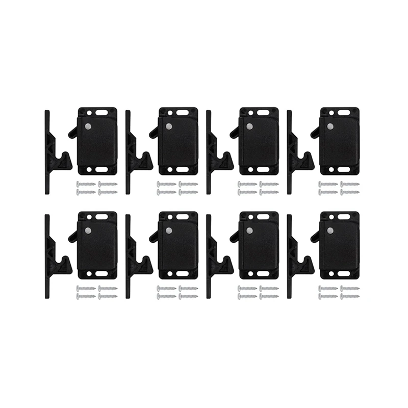 Top!-RV Drawer Latch Cabinet Door Latches And Catches Rv Drawer Locks With Mounting Screws For Rvs, Campers, Set Of 8