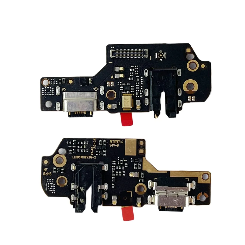 Gefensi Org USB Charging Port Board Flex Cable Connector For Xiaomi Redmi Note 8 M1908C3JH, M1908C3JG, M1908C3JI Charging Board