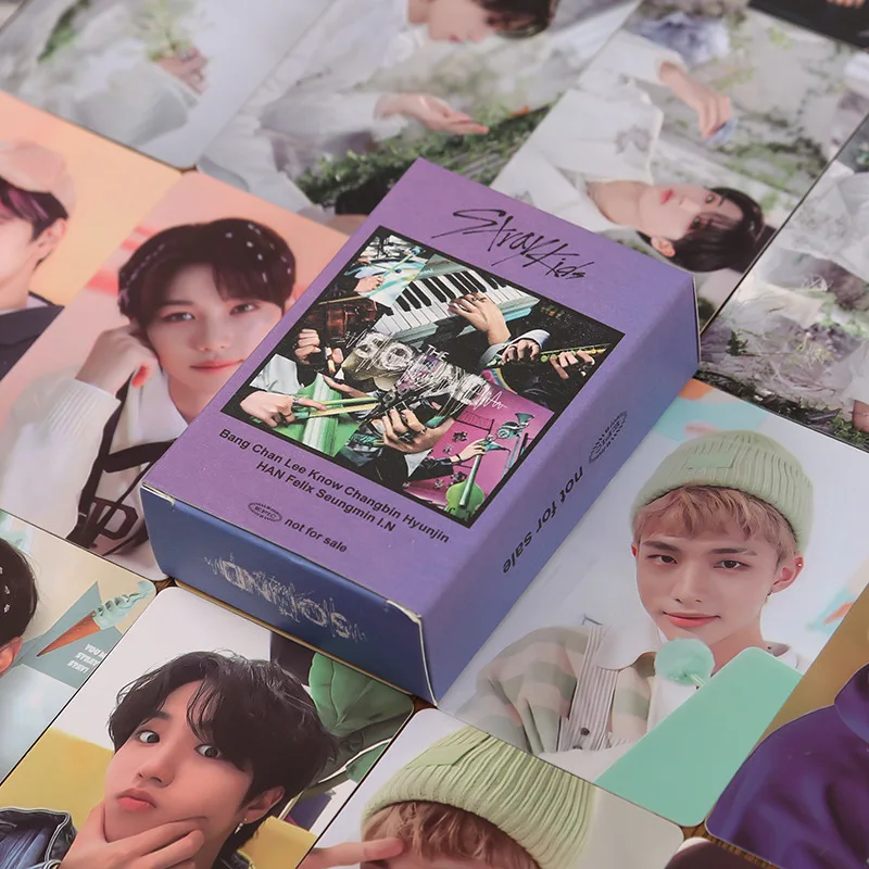 

54 Stray Kids Fang Can Huang Xuan Chen Stray Kids Official Same Style Small Card Collection Clearance