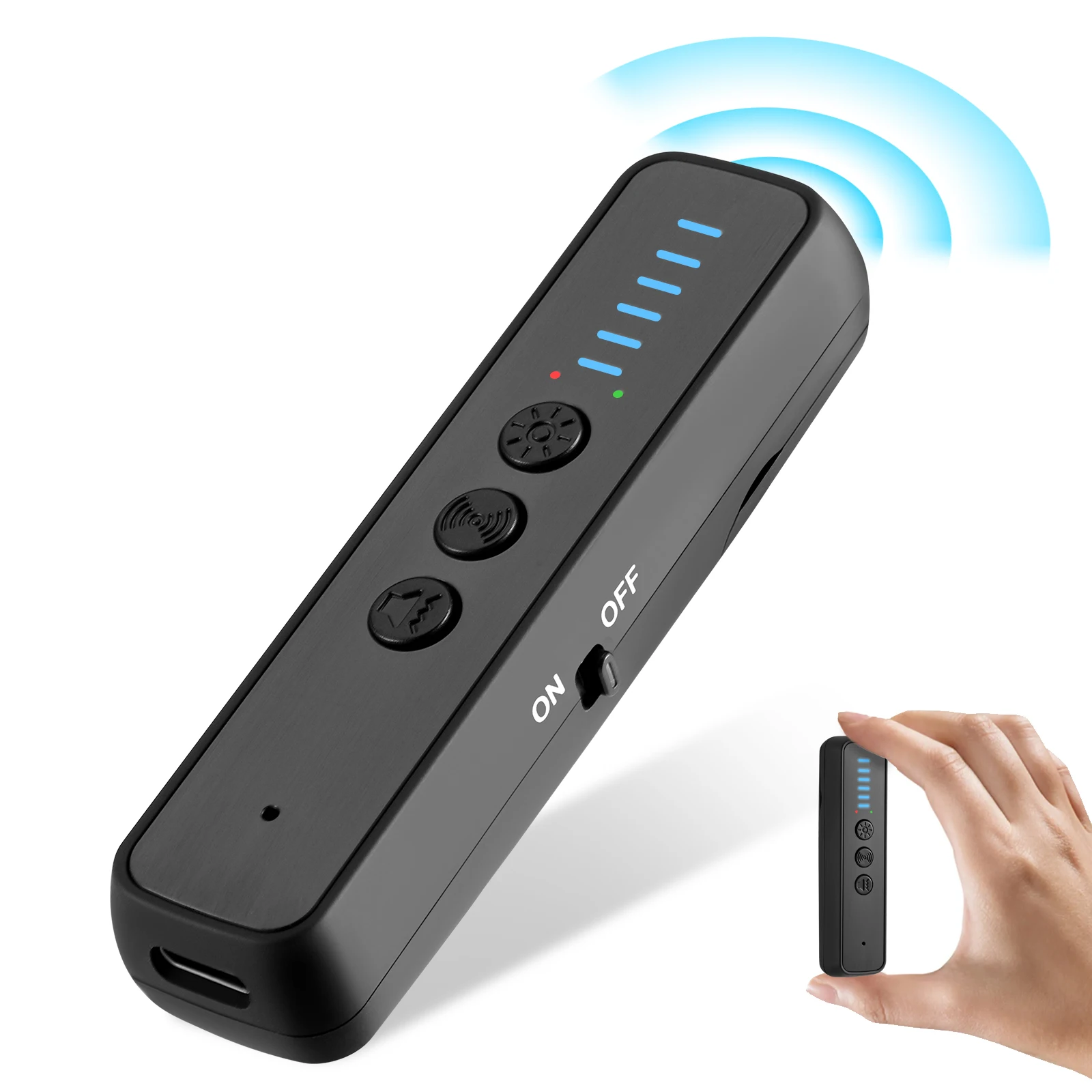 

Портативный мини-антишпионский детектор для скрытой камеры, GPS-трекер, беспроводной детектор радиочастотных ошибок, защита конфиденциальности в отеле автомобиля