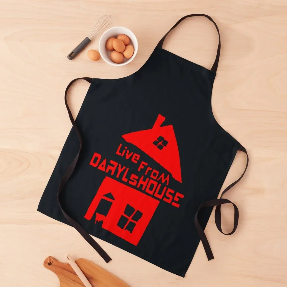 

live from daryls house Essential T-Shirt Apron Restaurant Kitchen Equipment Camping Kitchen Chef women's work Apron