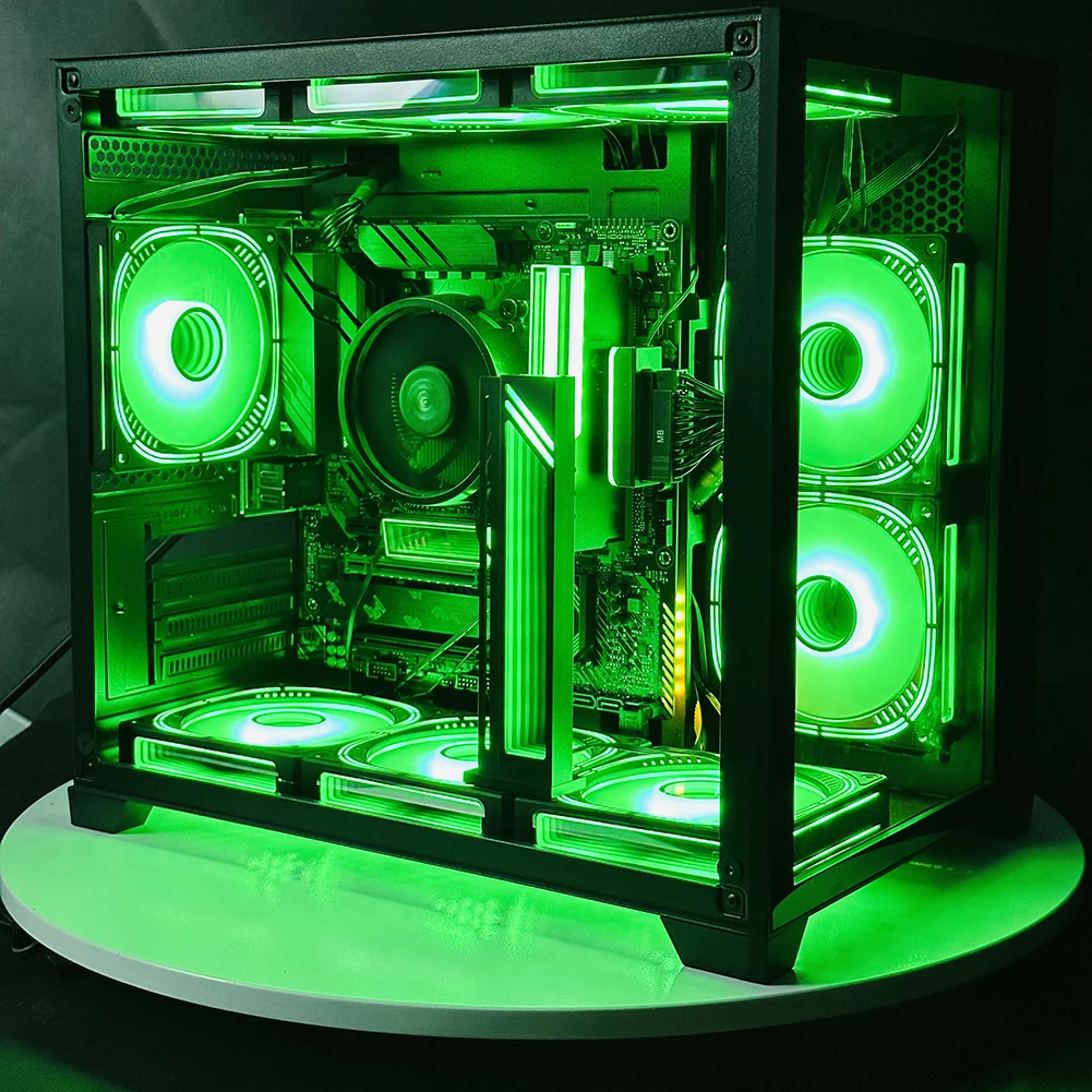 

Охлаждающий радиатор Ram DDR4 DDR5, радиатор радиатора 5 В, 3 контакта, ARGB AURA, синхронизация, алюминиевый сплав, термостойкие компьютерные аксессуары