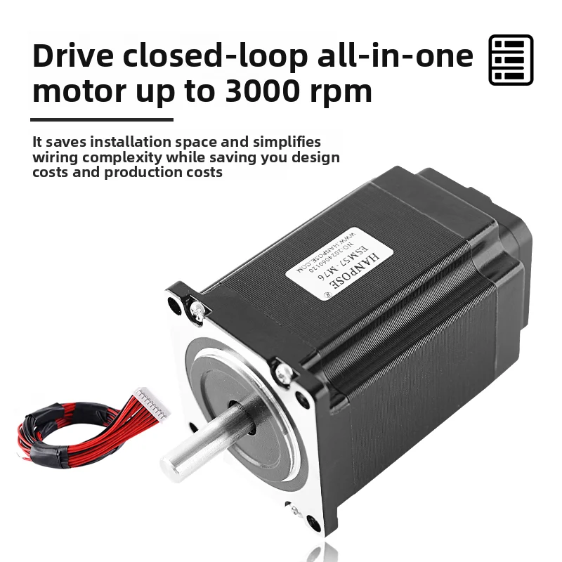57 Integrated closed-loop drive stepper motor Automation motor equipment RS485 Modbus RTU