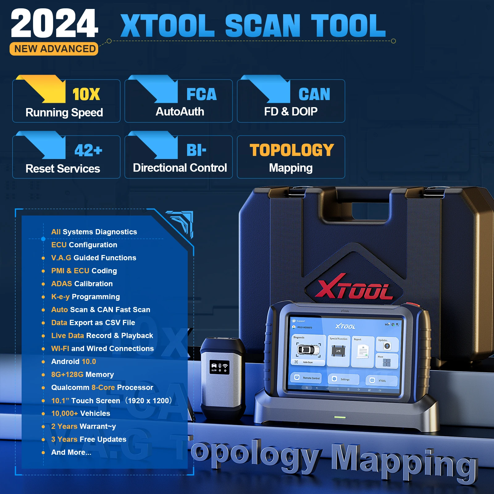 XTOOL 5 LED Lights Display Testing Oil Quality Diagnostic Tool Brake Fluid Pen Auto Power off Liquid testing Brake Fluid Tester