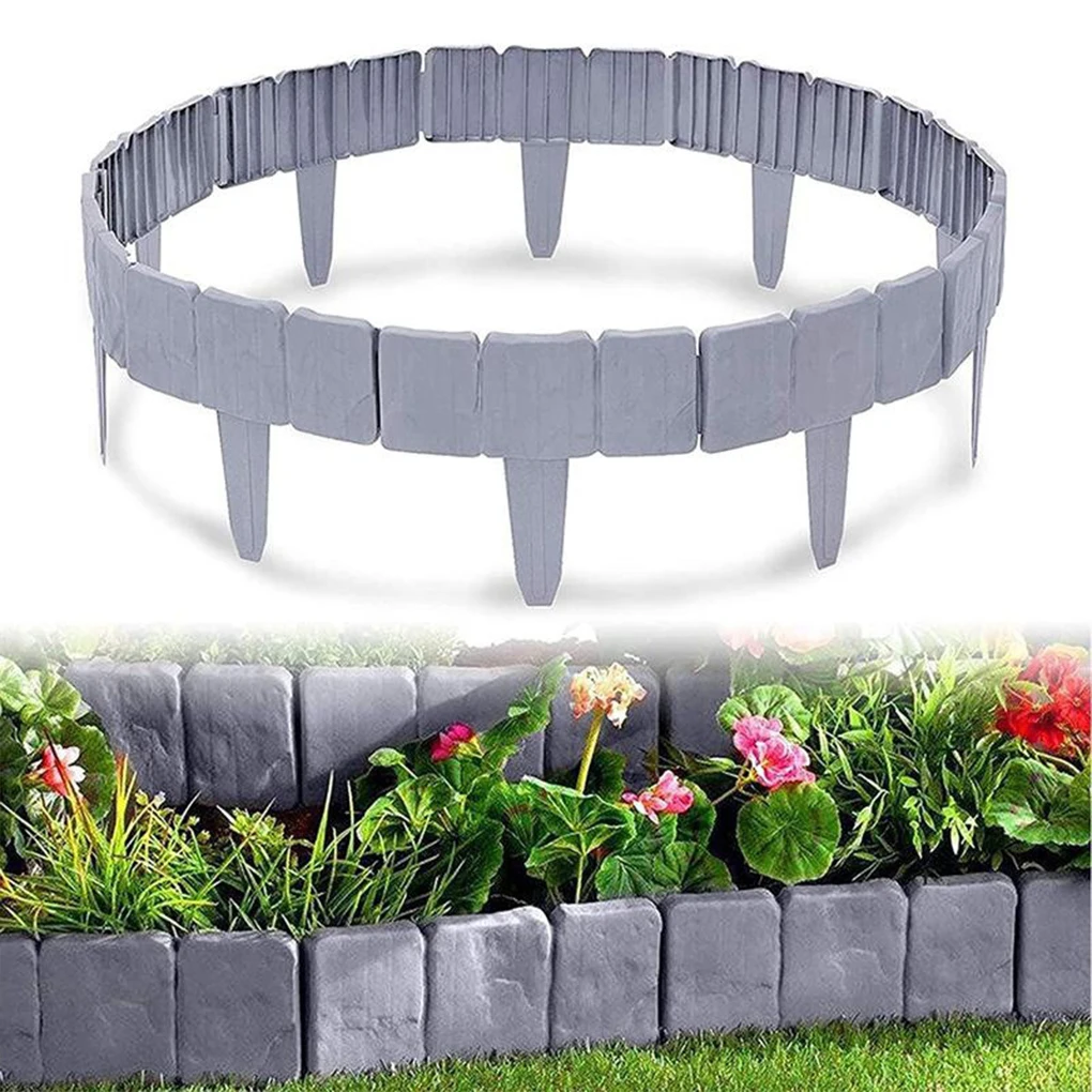 100x5cm Miniature Small Wood Fencing DIY  Miniature Garden Fence Succulents Potted Flower Bonsai Decorative Garden Gates Decor