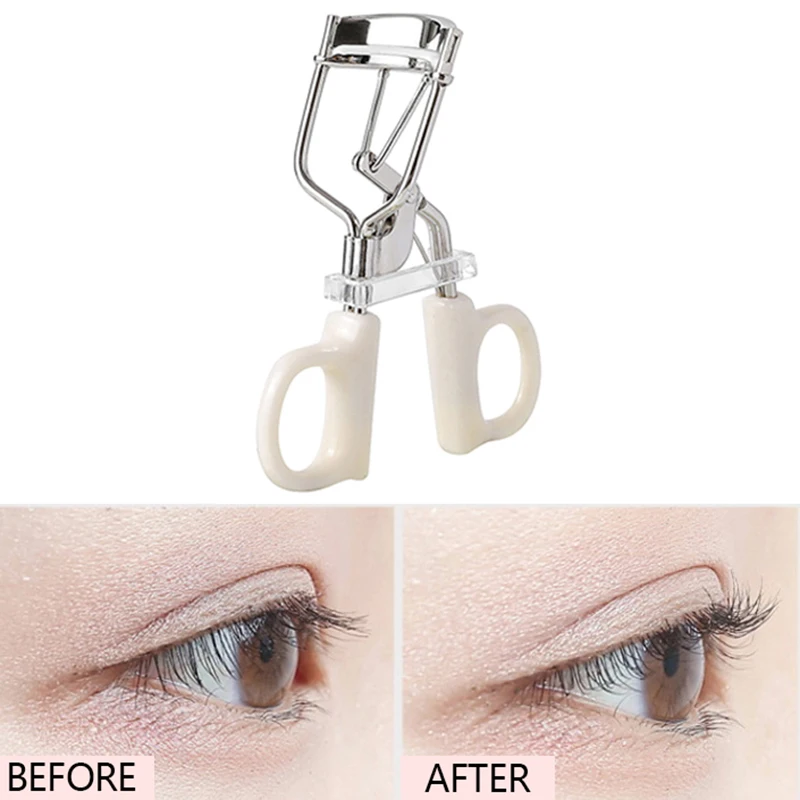 1 Pcs Women's Eyelash Curler Fits All Eye Shapes Eyelashes Curling Tweezers Long Lasting Eye Makeup Accessories Tools