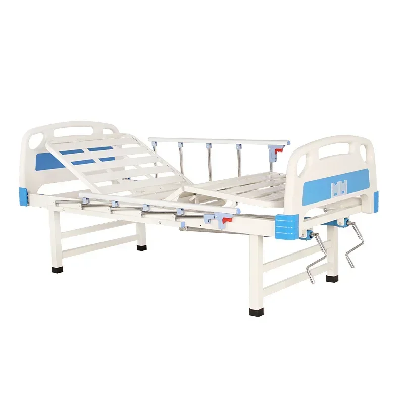 2 Function Double Crank Single Shaker Nursing Bed Manual Outpatient Bed Price