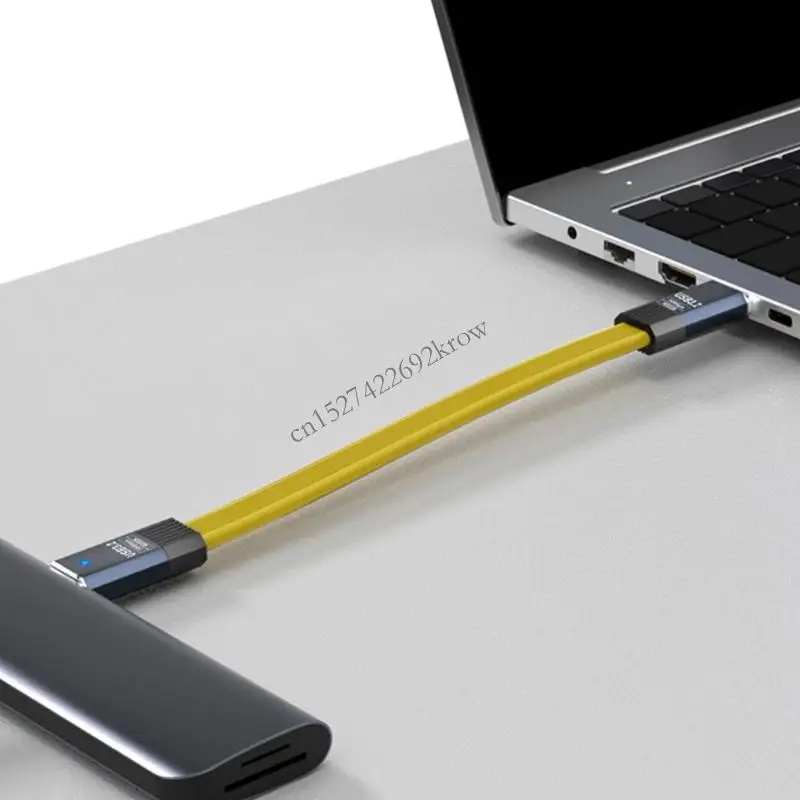 Fast USB3.2 Hard Disk Cable Ruggeds PVC Design Multiple Device Compatibility