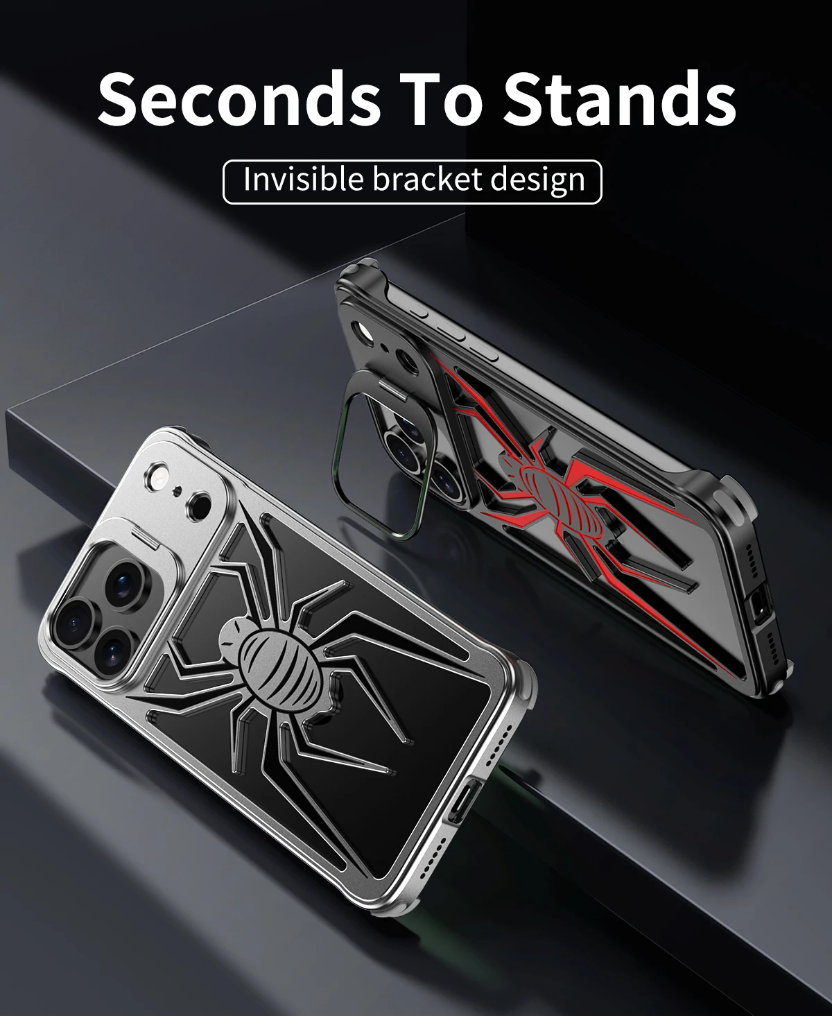 Luxury Spider Armor Metal Phon - огляд і ціна Phone Stand Aluminum