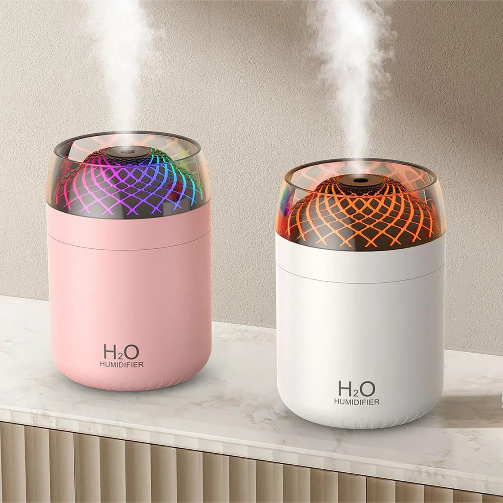 Air Humidifier 500ml Humidifier Compact And Lightweight Continuous And Intermittent Mist Adjustable Timer Humidifier