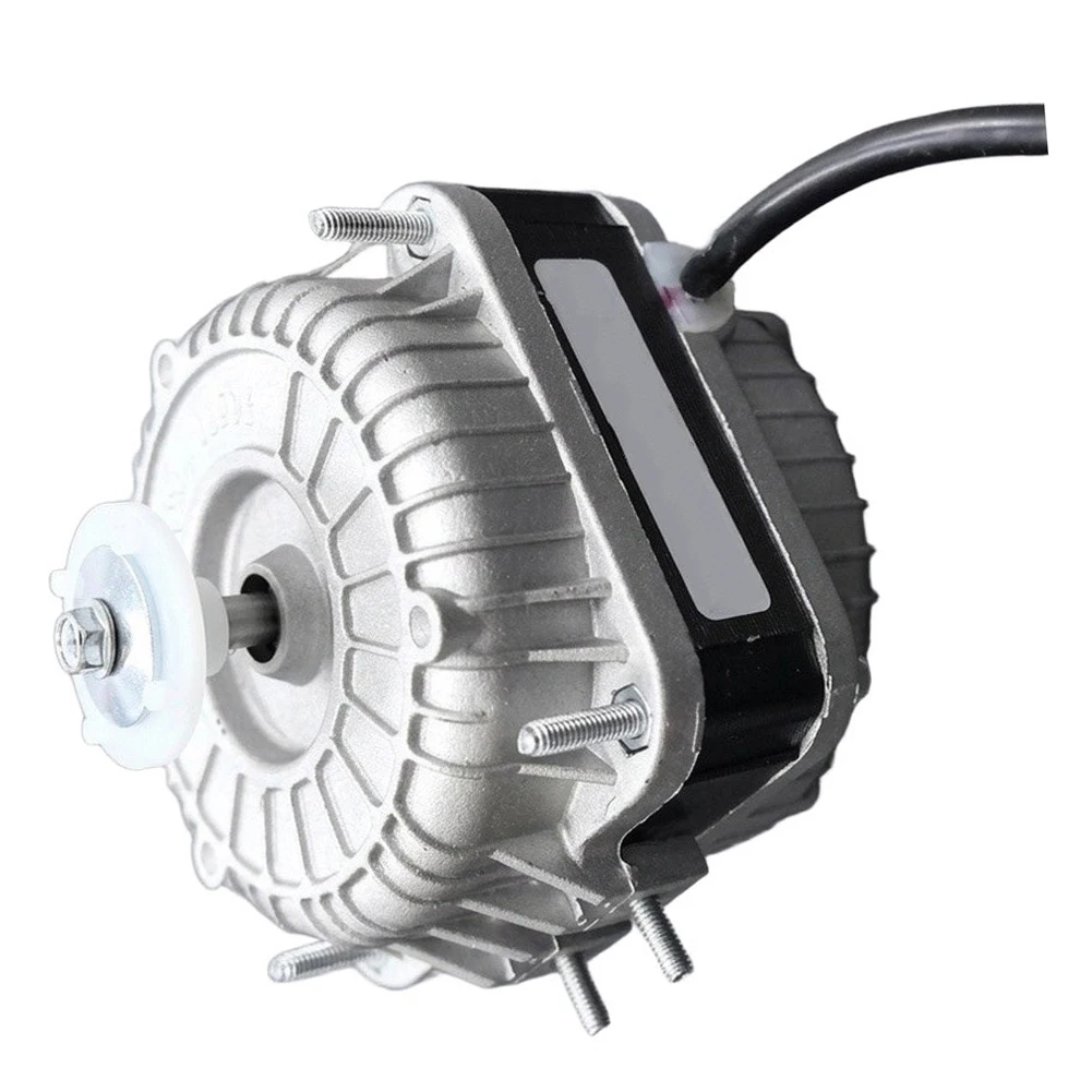 120V 55W 70W Kitchen Cooling For Fan Motor Metal Condenser Blower For Refrigerator Ventilation Equipment Replacement Part Silver