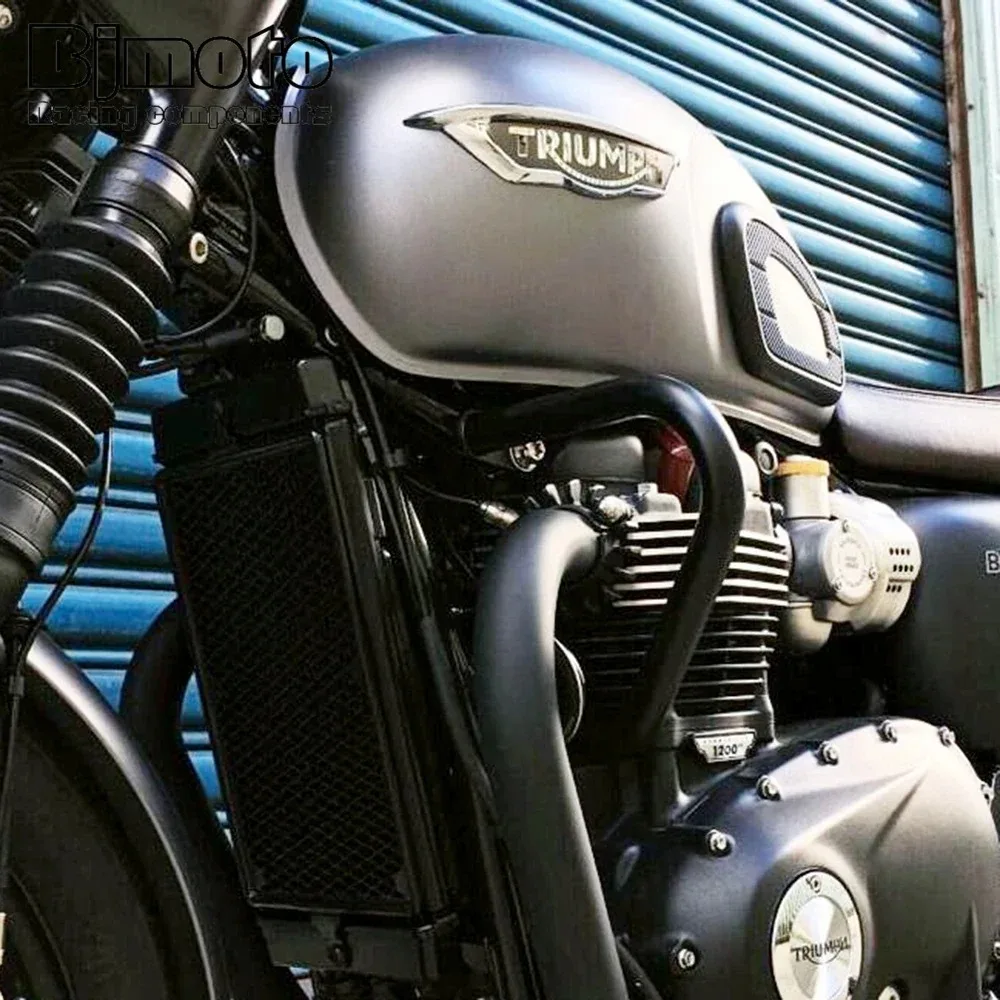 Ochraniacze silnika, gmole, zabezpieczenia przed upadkiem do Triumph Bonneville T100 T120 Bobber Thruxton 1200 R Street Cup Twin Speedmaster — zdjęcie 3