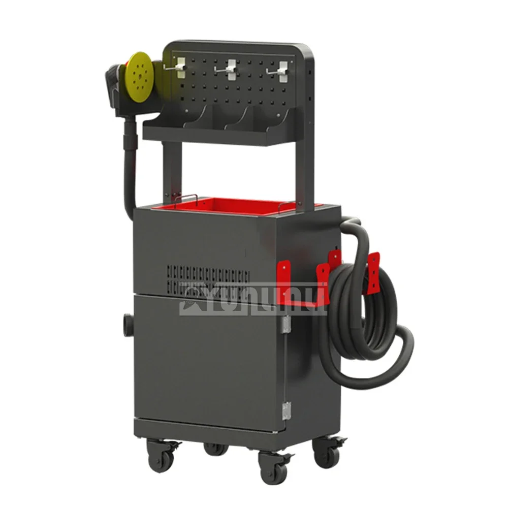 

Dust-free Dry Grinding Vacuuming Machine Pneumatic Electric Sanding Polishing Machine for Metal Wood Primer Car Waxing 220V1200W