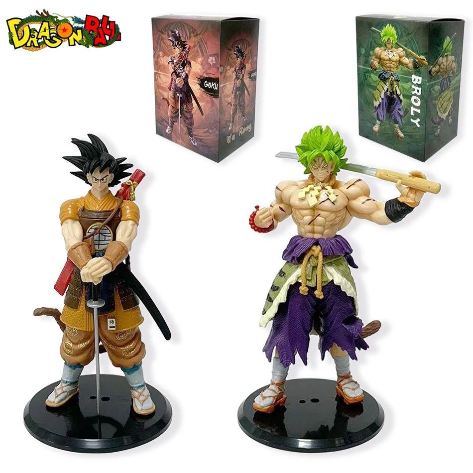 ドラゴンボールZLK サムライ 孫悟空 ブロリー 超サイヤ人 PVC アクションフィギュア アニメ ミニチュアフィギュア おもちゃ コレクション ドール