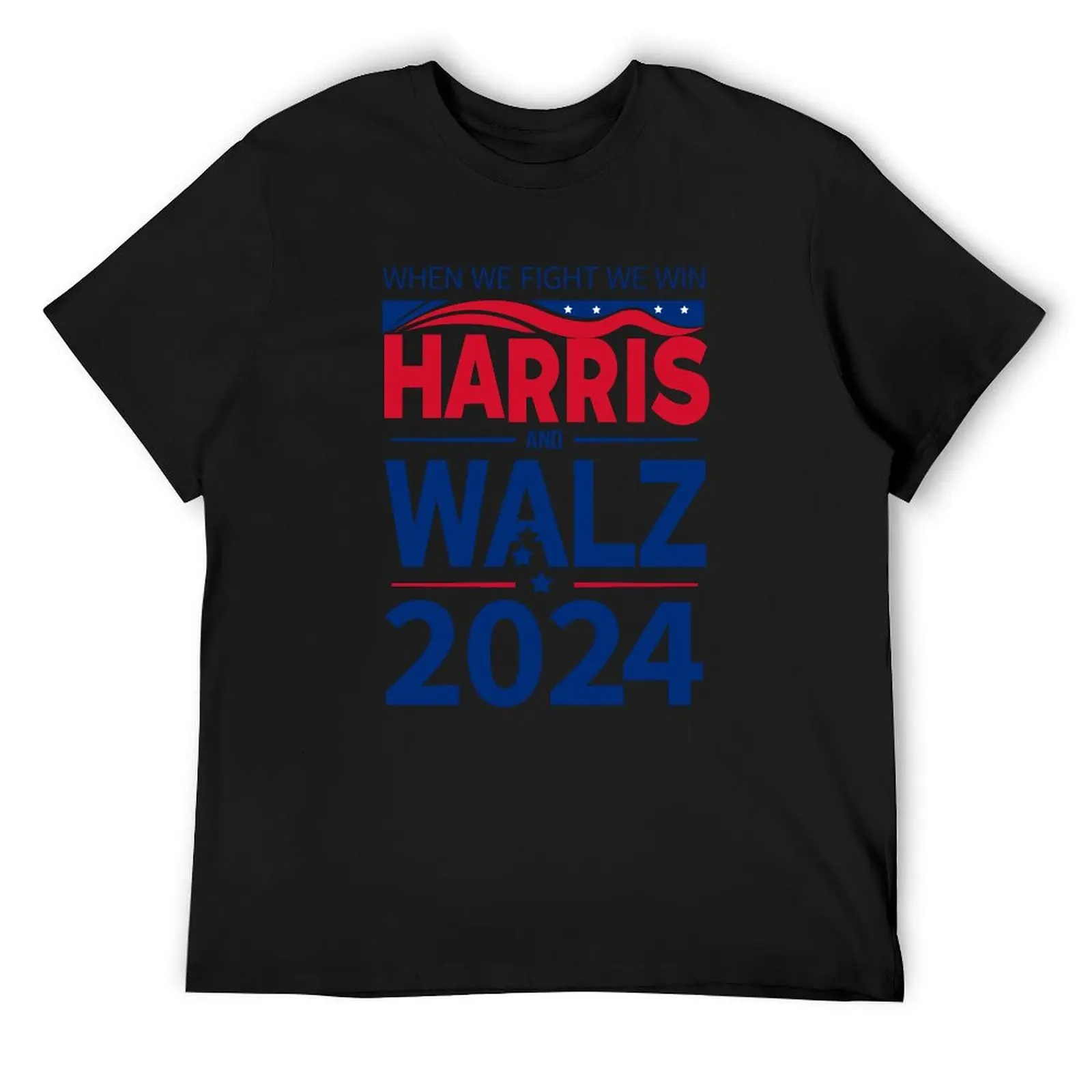 

Harris Walz 2024 T-Shirt oversized boys whites sports fans street wear Short sleeve tee men