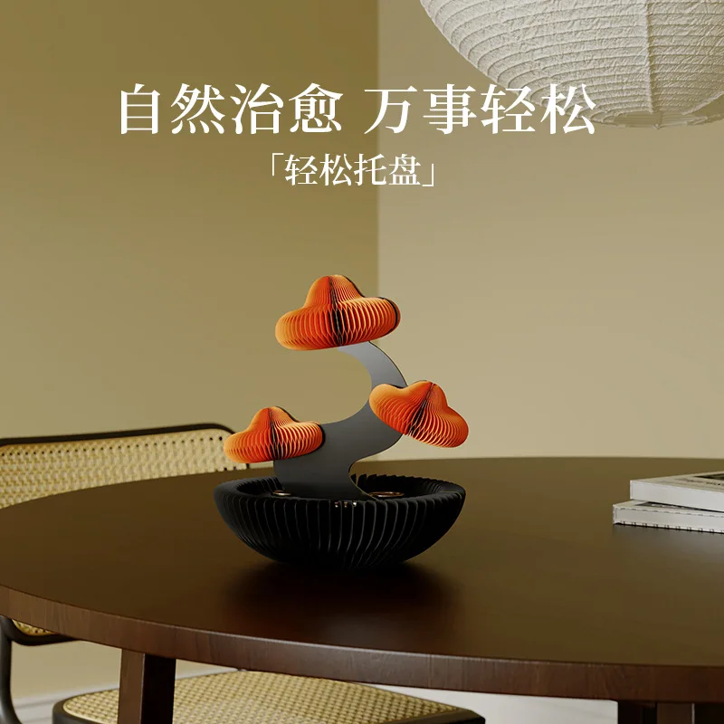 

Ornament emotional stability flower pot desktop decoration porch living room creative small ornament easy tray