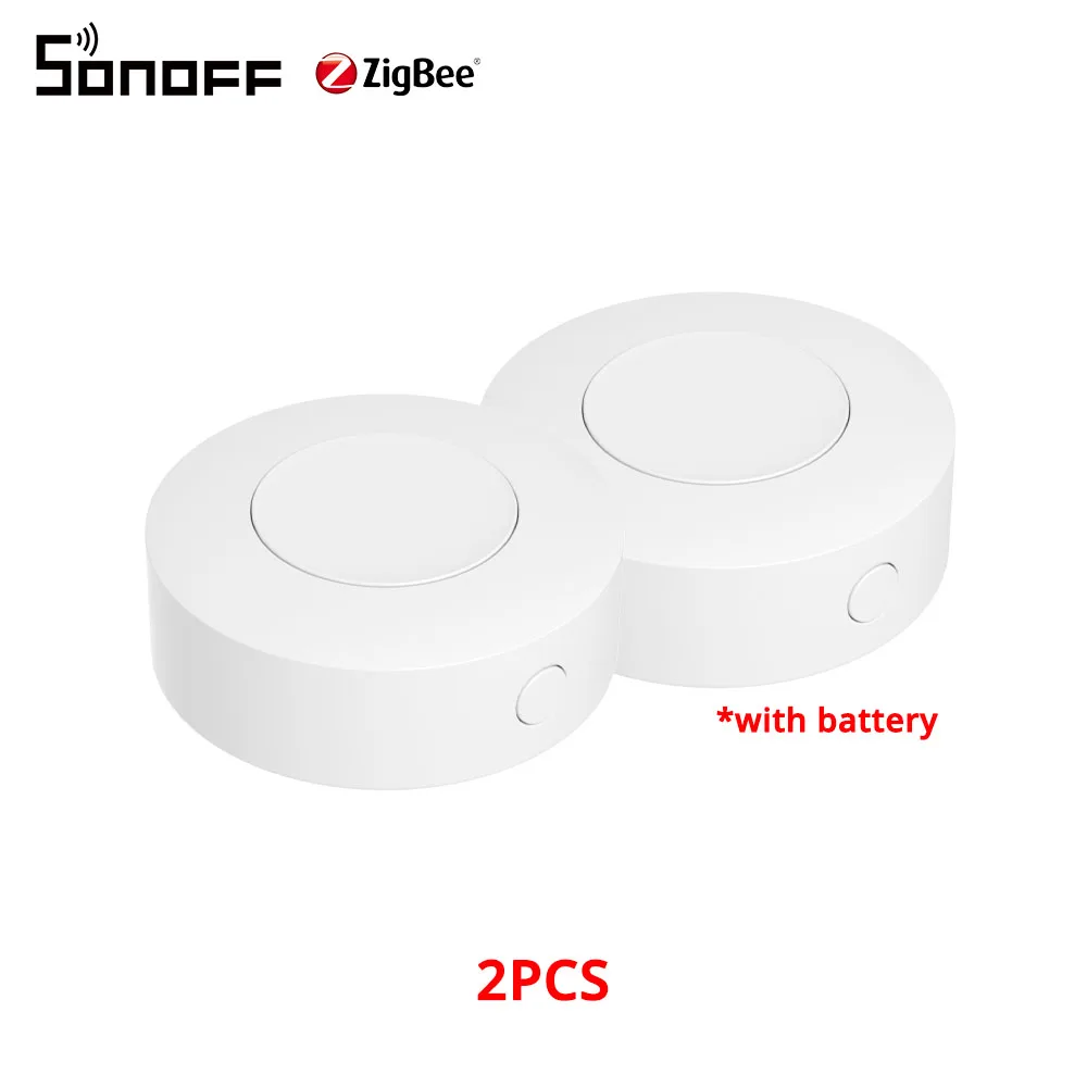 1-10 Stück SONOFF Zigbee Drahtloser Schalter SNZB-01P Smart Home Benutzerdefinierte Szenen-Tastensteuerung Kompatibel mit Alexa SmartThings EWeLink