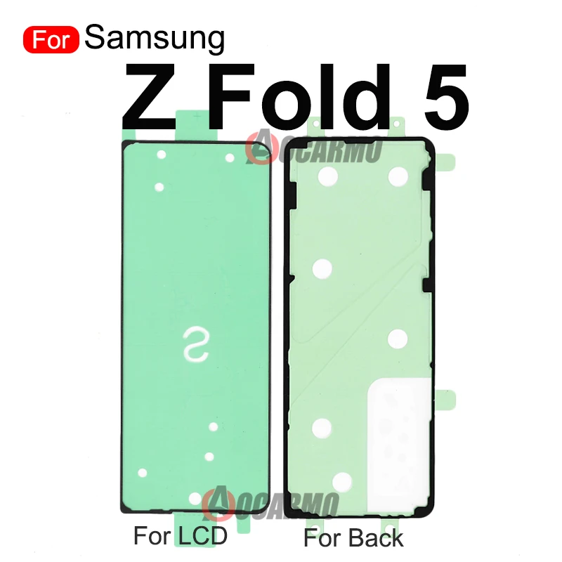 For Samsung Galaxy Z Fold5 Fold 5 F946 SM-9460 Rear Back Cover Adhesive LCD Inner Screen Sticker Glue