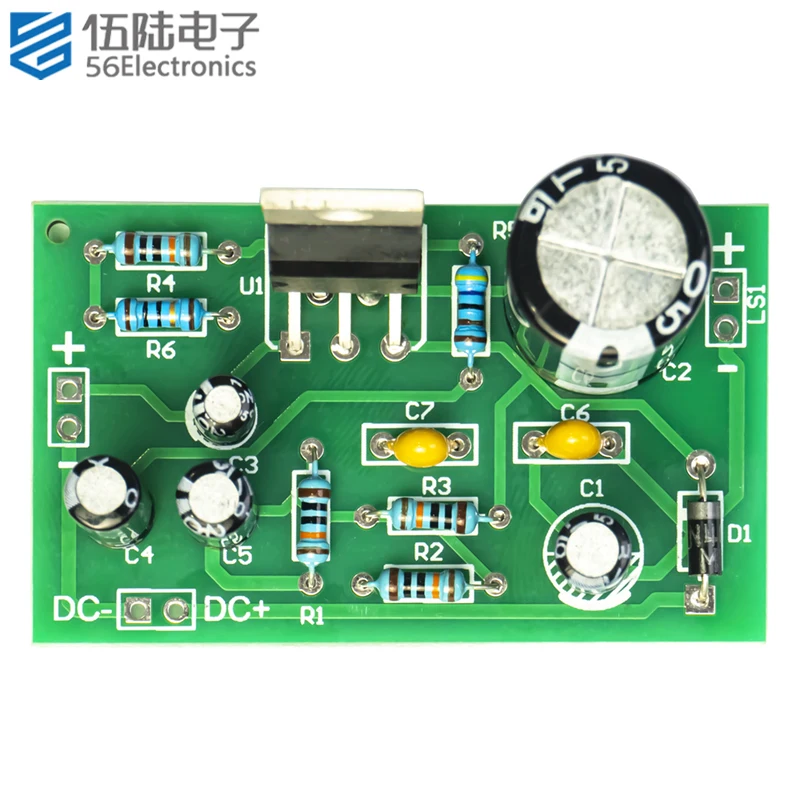 Simplified TDA2030A Mono Amplifier Kit DIY Electronic Components Supplies Assembly and Soldering Kit
