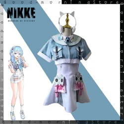 Game NIKKE The Goddess Of Victory shefti Suit Cosplay Dress Women  Party Suit with Headset Uniform Halloween Party Role play