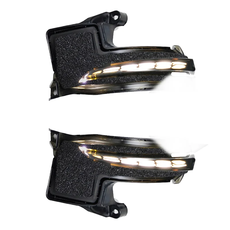 Turn Signal Light for Toyota Alphard 40 Series Daytime Running Light Dynamic Indicator Mapping Light Yellow+White Light