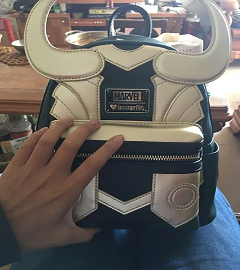 MINISO Disney Loungefy Bag Backpack Rocky School Bag Backpack