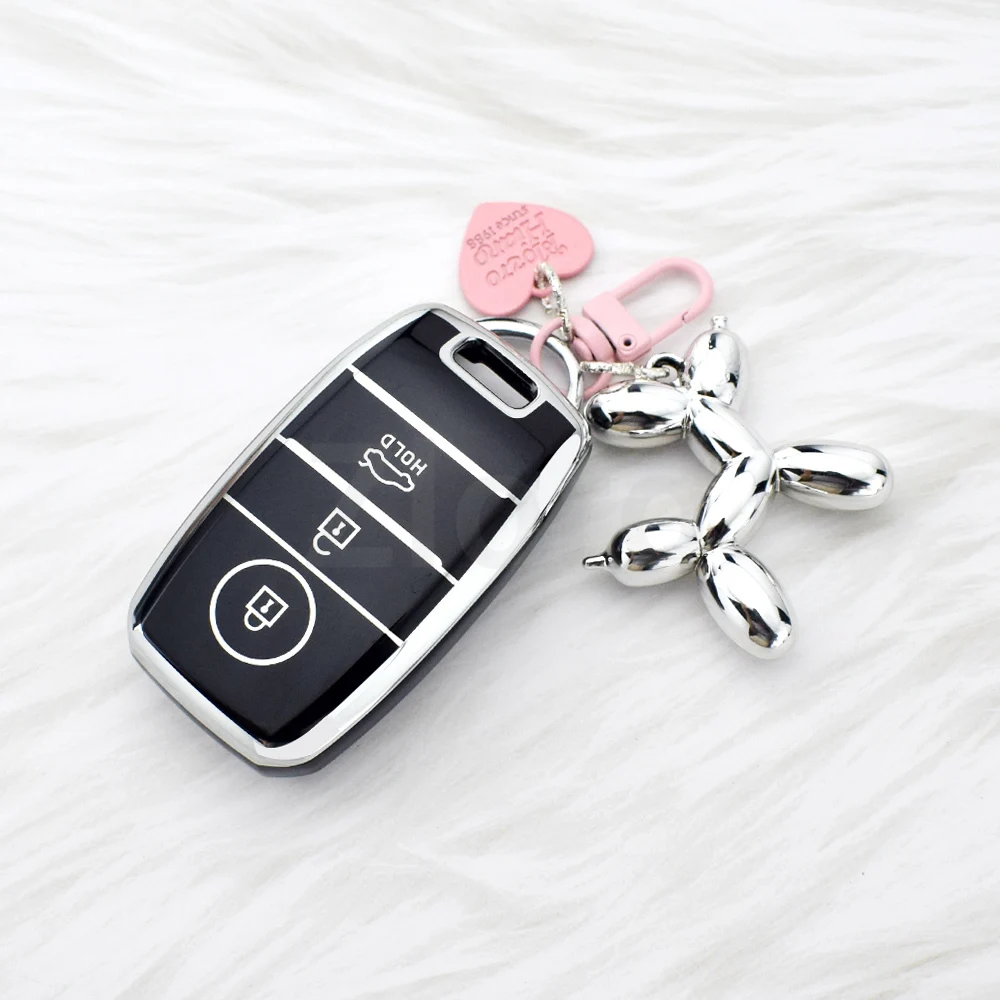 3 أزرار بولي TPU قذيفة فوب لكيا سبورتاج سيراتو أوبتيما K2 K3 K4 K5 ريو بيكانتو سول سورينتو سيدونا غطاء مفتاح السيارة عن بعد