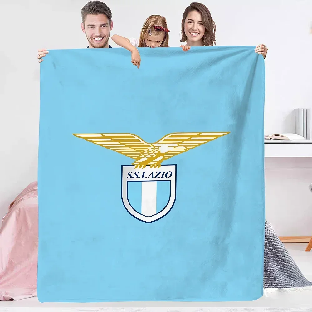 Knee Blanket Winter Lazio FC Bed Blankets and Throws Bedspread on the Bed Sml Blanket for Sofa Downy Throw Warm Fluffy Fleece