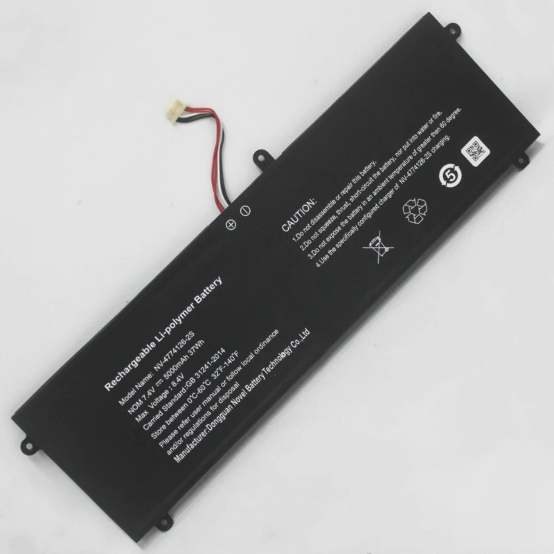 NV-4774126-2S Battery For Mediacom Smartbook 141 PC208 Anatel PC209 ML-HK01 Hyundai Hybook E466113 HT14CCIC44EGH HT14CCIC44EGP