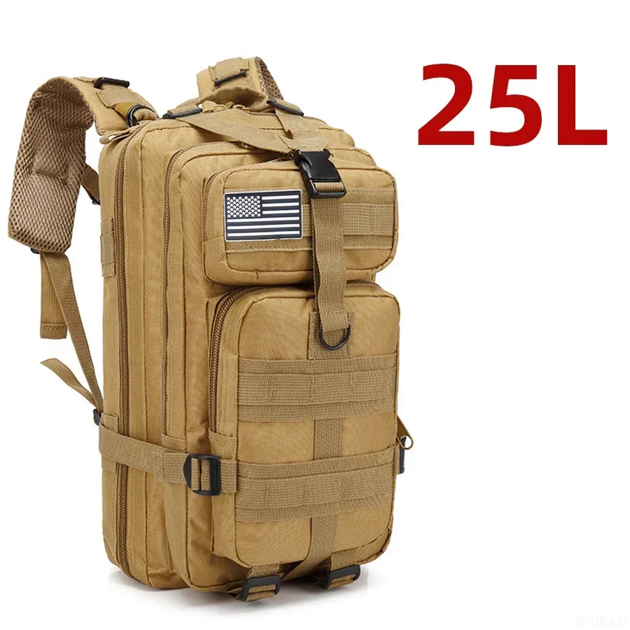 25L/50L 1000D Nylon Waterdichte Trekking Vissen Jacht Tas Rugzak Outdoor Rugzakken Tactische Sport Camping Wandelen
