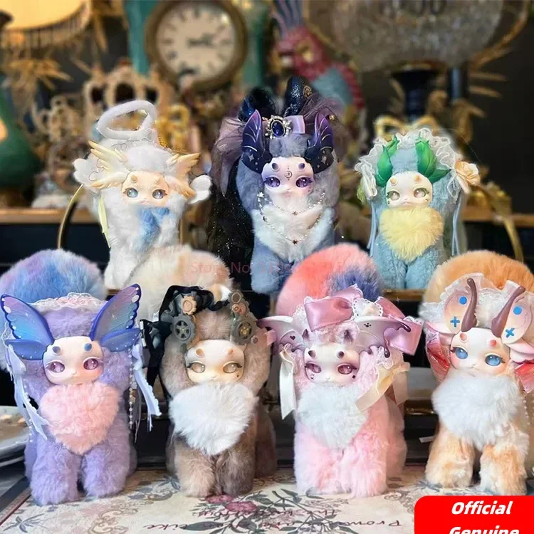 

New Genuine Tutulong Blind Box Fantasy Bio-Magic Academy Series Toys Cute Cat Dragon Plush Doll Customized Mystery Box Gifts