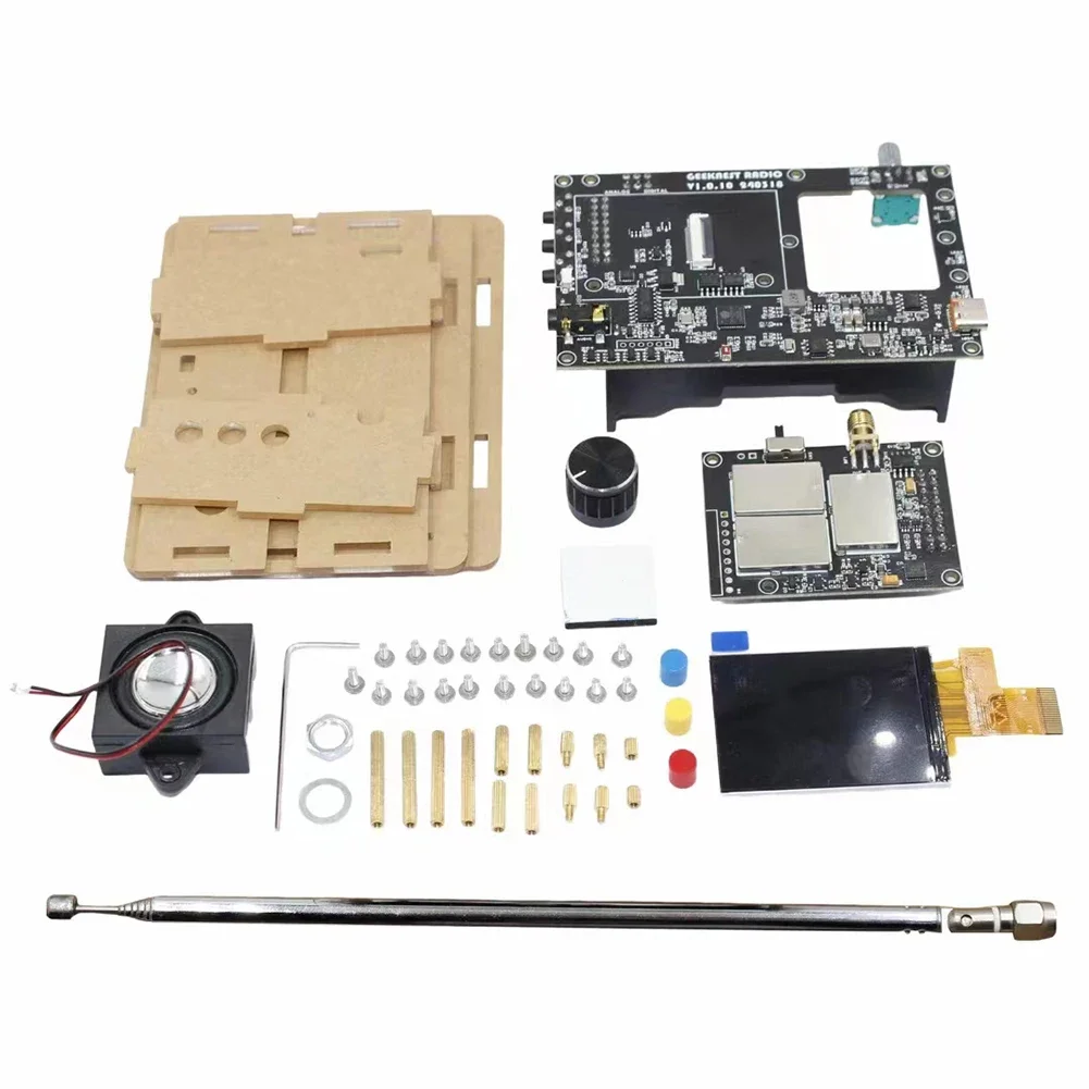 Digital Analog Output DIY All-Band Radio V5A Kit Support FM AM MW SW SSB LSB USB Band Reception/Transmission