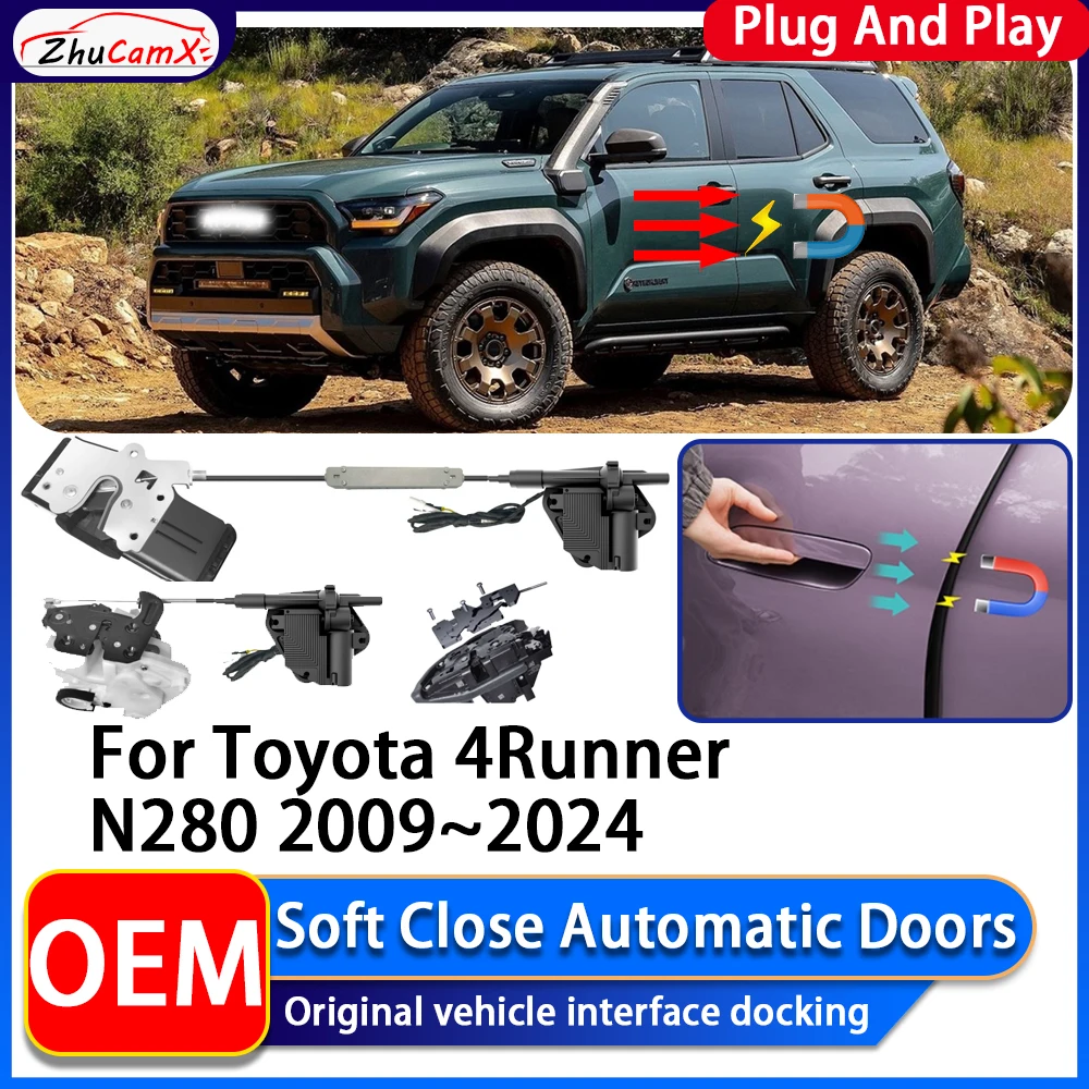 

ZhuCamX OEM Electric Suction Power Soft Close Car Door Automatic Door Closing System For Toyota 4Runner N280 2009~2024