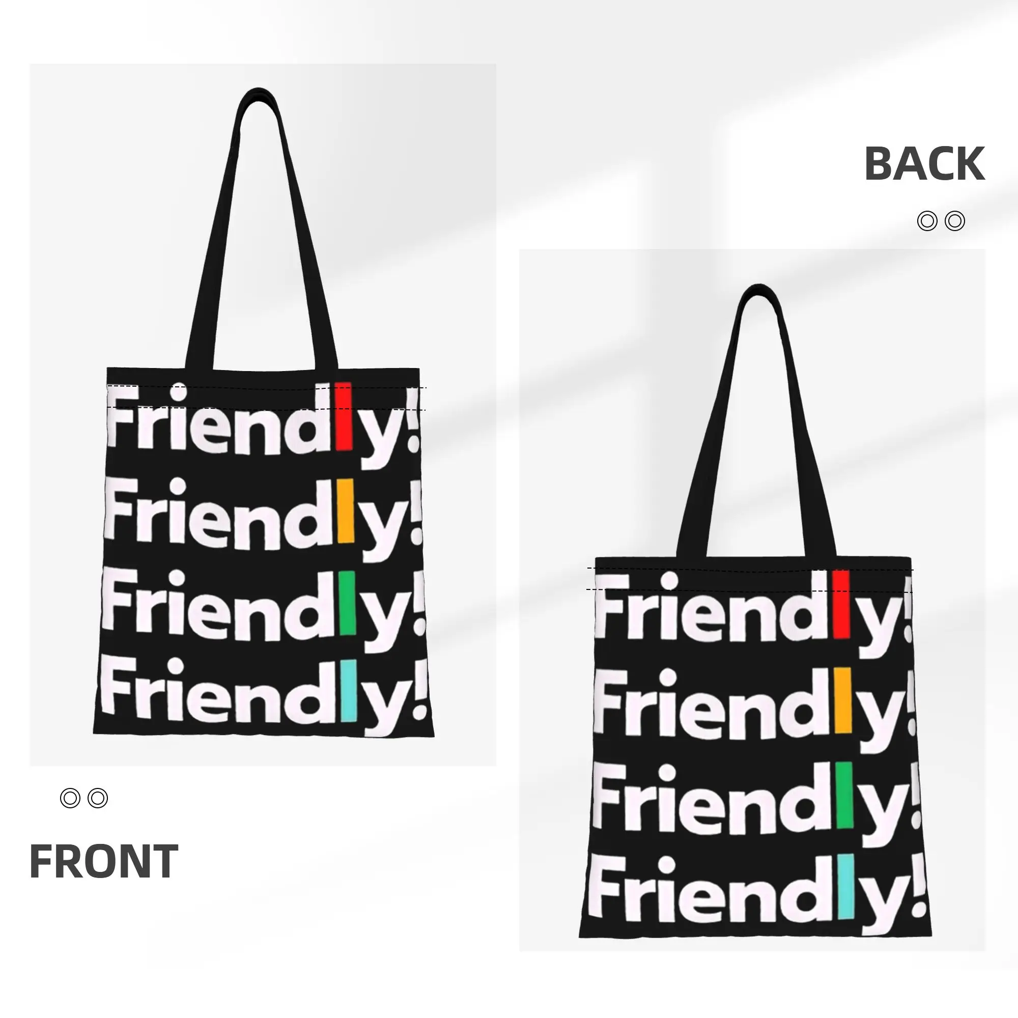 1PC Large Capacity Friendly Rooster Arc-Raider Loot Extract Canvas Tote Bag Foldable Chic Pattern No Closed Design