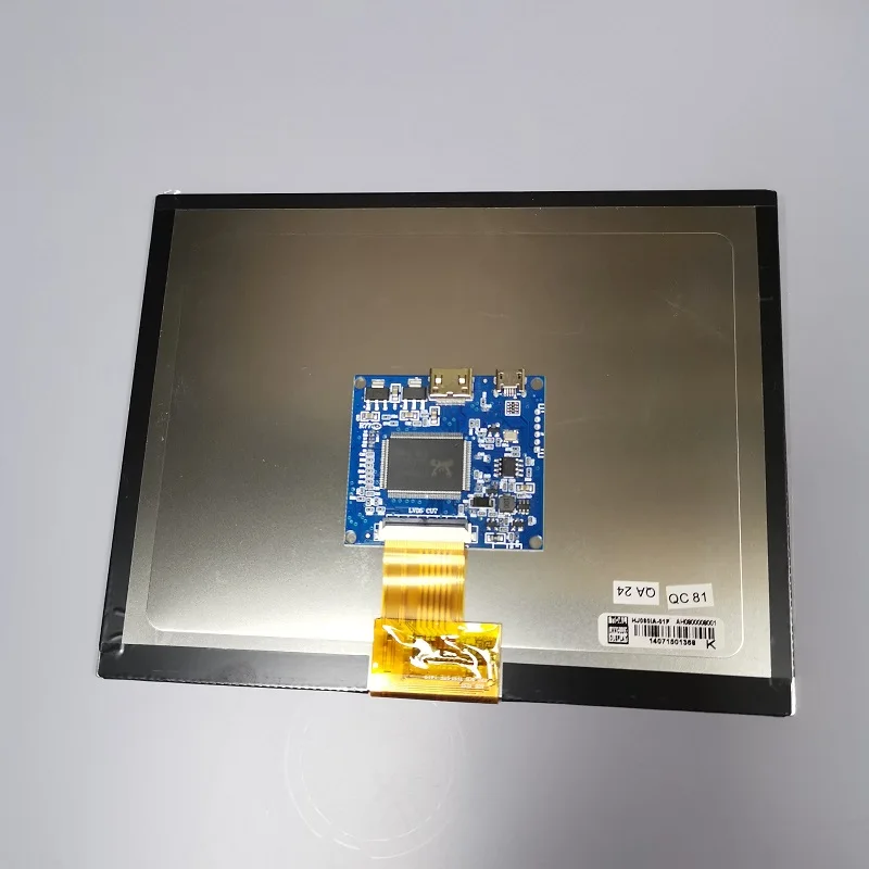 8 inch display module kit HD1024X768IPS Full viewing angle USB5V power solution design and development project DIY