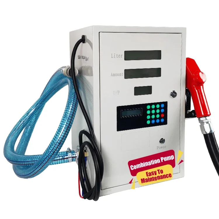 high pressure 12v dc diesel dispenser gasoline diesel transfer pump 220v electric oil pump with Flow Meter