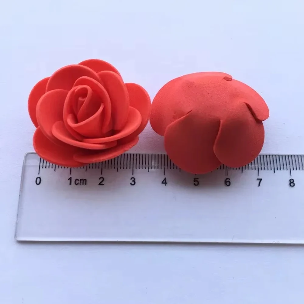 2000/10 Stück Mini Künstliche Rosenblüten Köpfe DIY Valentinstag Rosen Hochzeitssträuße Party Geschenk Süßigkeitenbox Deko – Detail 14