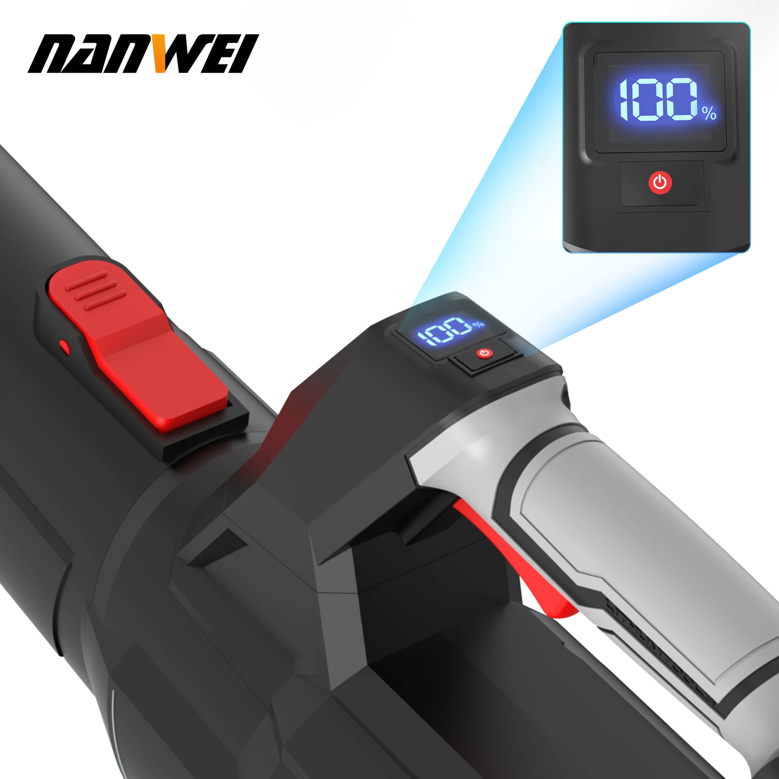 NANWEI Lithium Battery Storm Blower High Power Wind Power Super Large Industrial Household Hair Dryer